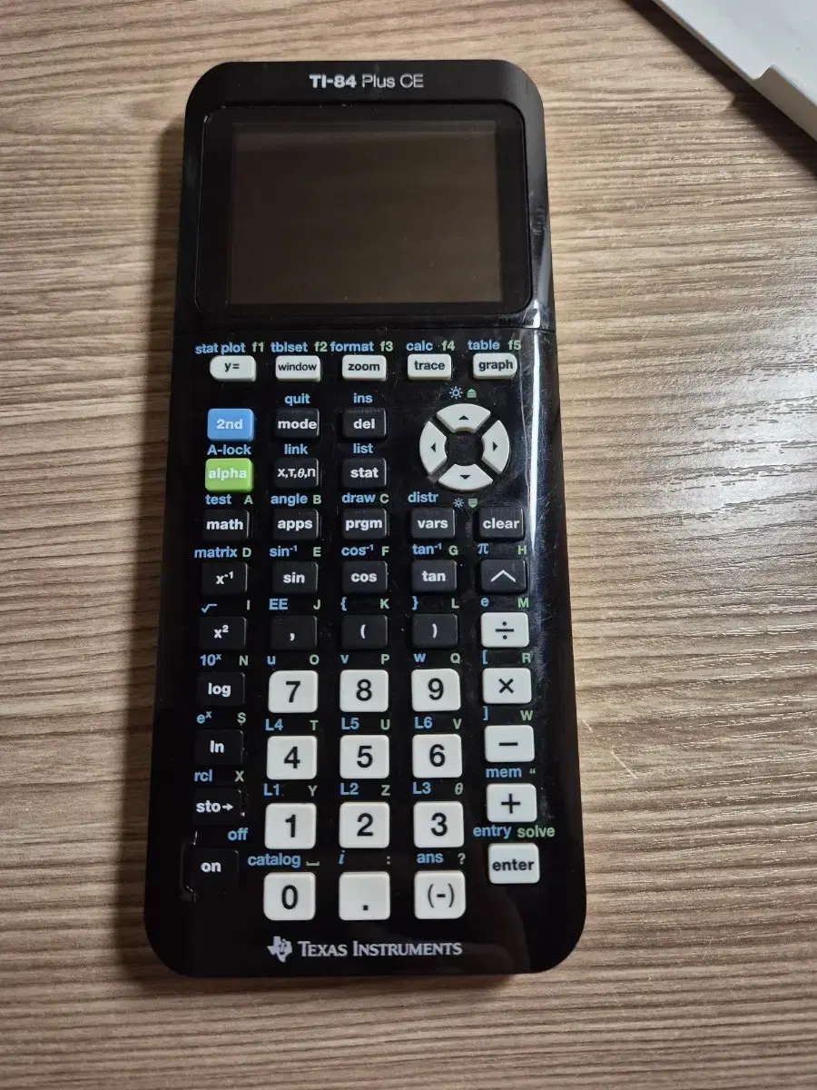 [공학용계산기] 텍사스인스트루먼트 TI-84 Plus CE-Python